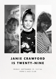 Three Photo Strips - Birthday Invitation by Paperless Post