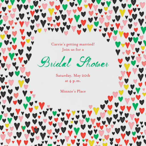 Our Giddy Bride - Bridal Shower Invitation by Mr. Boddington's Studio