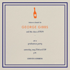 Rue - Graduation Party Invitation by Paperless Post