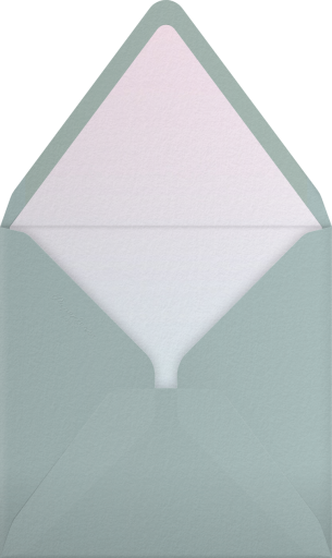 Gray Green - Paperless Post Envelope