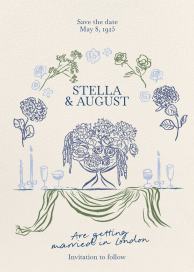 Linens and Sprigs by Pulp Templates Co.