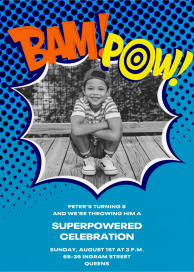 Bam Bam Pow (Photo) by Paperless Post