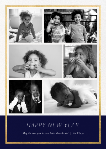 Panneaux - New Year's Card by Paperless Post