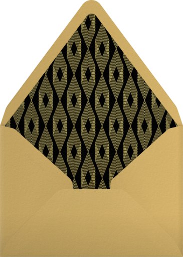 Deco Hex Frame - Paperless Post Envelope
