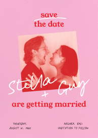 A Nice Ring to It - Save the Date by Paperless Post