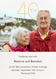 Wedded Decade Photo by Paperless Post