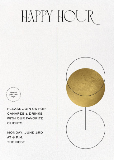 Stemware - Business Event Invitation by Paperless Post