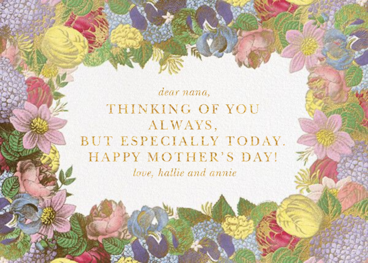 Lovely Grandma - Mother's Day Card by Paperless Post - Back