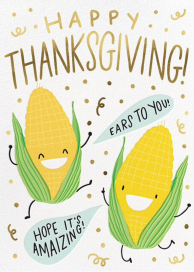 Corny Buds - Thanksgiving Card by Hello!Lucky