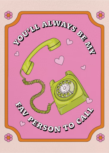 Busy Signal - Valentine's Day Card by Party Mountain