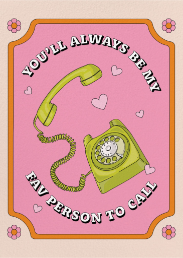 Busy Signal - Valentine's Day Card by Party Mountain