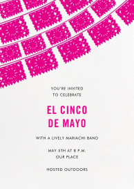 Fiesta Flags - Party Invitation by Linda and Harriett