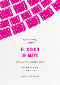 Fiesta Flags - Fiesta Invitation by Linda and Harriett