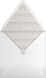 Van Alen Scallop II (Save the Date) - Oscar de la Renta Envelope