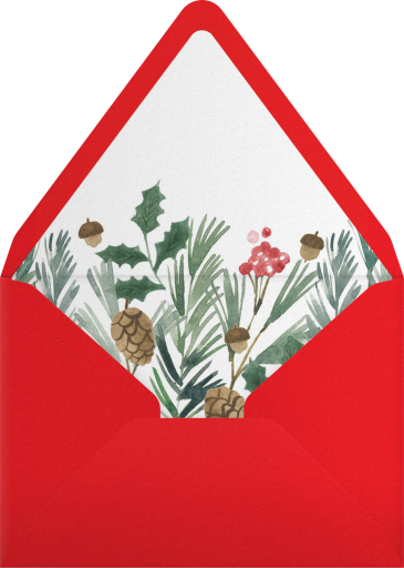 Farmhouse Garland - Paperless Post Envelope