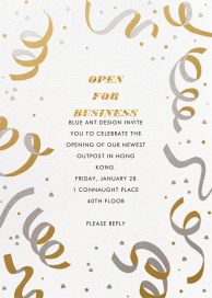 Confetti and Streamers - Business Event Invitation by Paperless Post