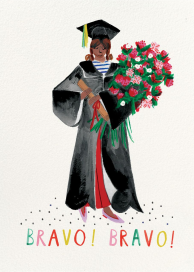 Grad Walk - Announcement by Mr. Boddington's Studio