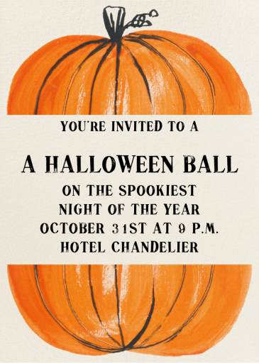 Goblins in a Pumpkin Patch - Halloween Invitation by Paperless Post
