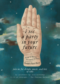 Palm Reading - Birthday Invitation by John Derian