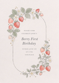 Antique Flowers and Fruit - Birthday Invitation by Paperless Post