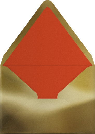 Cherry Blossom Tiger - Paperless Post Envelope