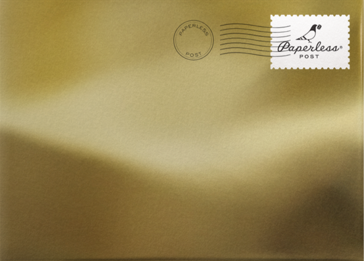 Holiday Magic - Paperless Post Envelope