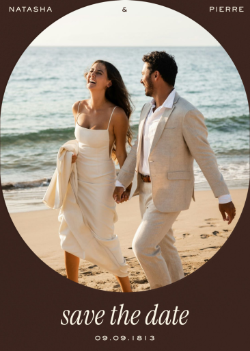 Soft Frame - Save the Date by Paperless Post