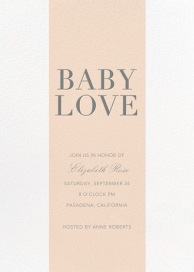 Baby Stripe - Baby Shower Invitation by Sugar Paper