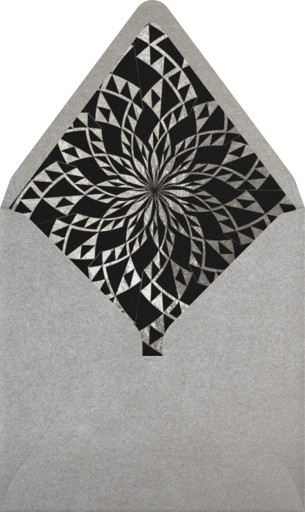 Deckle Silver - Paperless Post Envelope