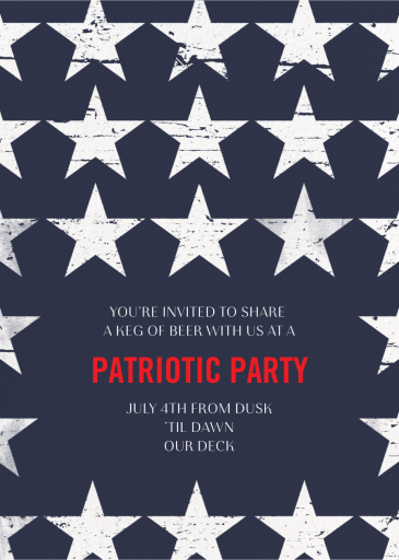 Star Spangles - 4th of July Invitation by Paperless Post