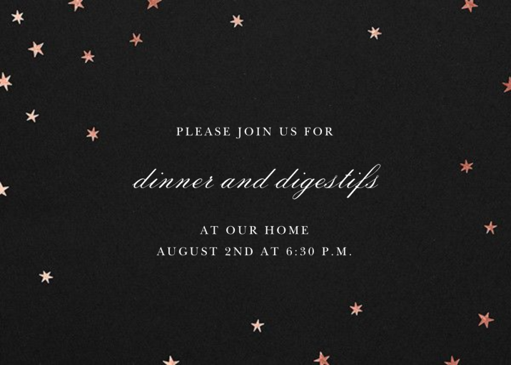 Nightly (Tall) - Cocktail Party Invitation by Paperless Post