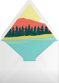 Muskoka Sunset - Paperless Post Envelope