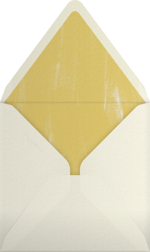 Brushstroke - Oscar de la Renta Envelope