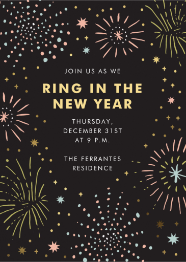 Finale - New Year's Eve Invitation by Hello!Lucky