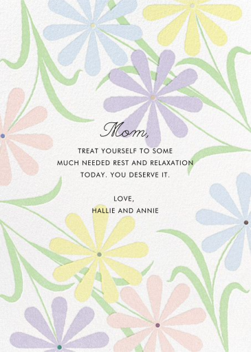 Spring Daisies - Mother's Day Card by Paperless Post