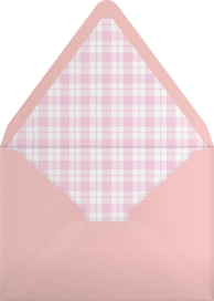 Bottle and Champagne Invitation Envelope