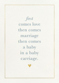 Maybe Baby - Baby Shower Invitation by Sugar Paper