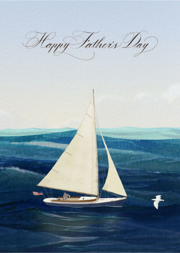 Set Sail - Father's Day Card by Felix Doolittle