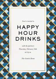 Modernity - Cocktail Party Invitation by Jonathan Adler