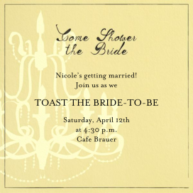 Oh Lovely Day - Bridal Shower Invitation by Mr. Boddington's Studio