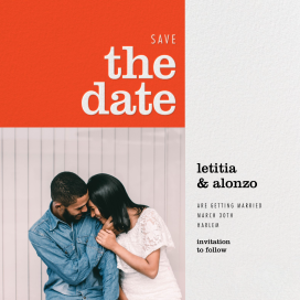 Edition - Save the Date by Paperless Post