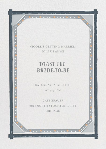 May in Lyon - Confirmation Invitation by Mr. Boddington's Studio