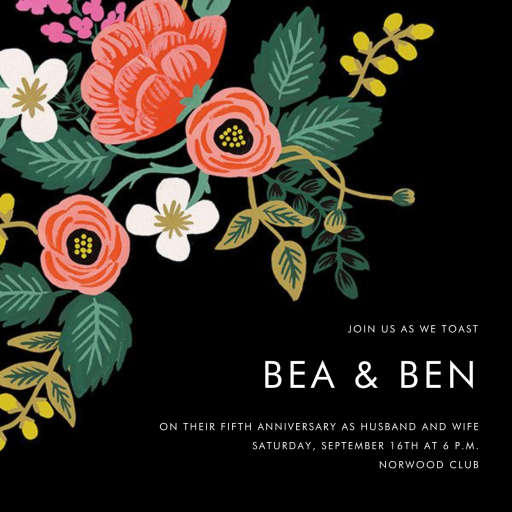 Birch Monarch - Invitation by Rifle Paper Co.