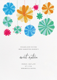 Blow Up the Balloons - Sweet 16 Invitation by Mr. Boddington's Studio