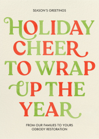 That's A Wrap - Christmas Card by Paperless Post