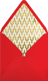 Gold Tooth - Jonathan Adler Envelope