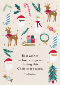 Christmas Classics - Christmas Card by Meri Meri
