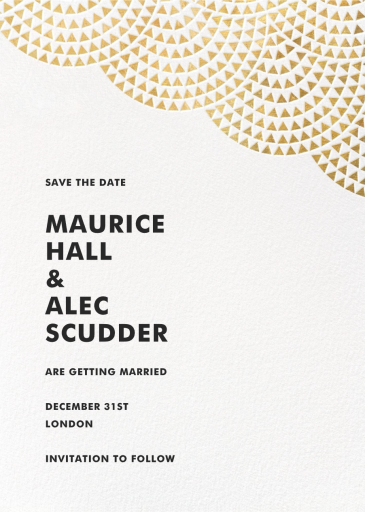 Savoy (Save the Date) - Save the Date by Paperless Post