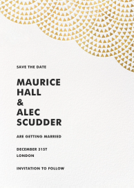 Savoy (Save the Date) - Save the Date by Paperless Post