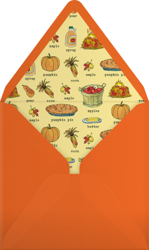 Grand Pumpkin - Richard Scarry Envelope